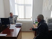 Важность  живого общения:  Дмитрий Перин  провел прием граждан